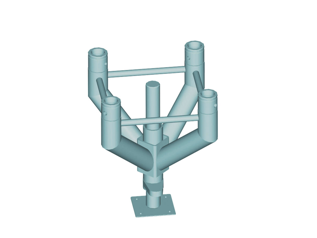 ALUTRUSS QUADLOCK nivelleringsplattform QNF-300