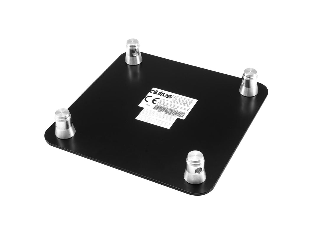 ALUTRUSS QUADLOCK ändplatta SQQGP-Male M-10 svart