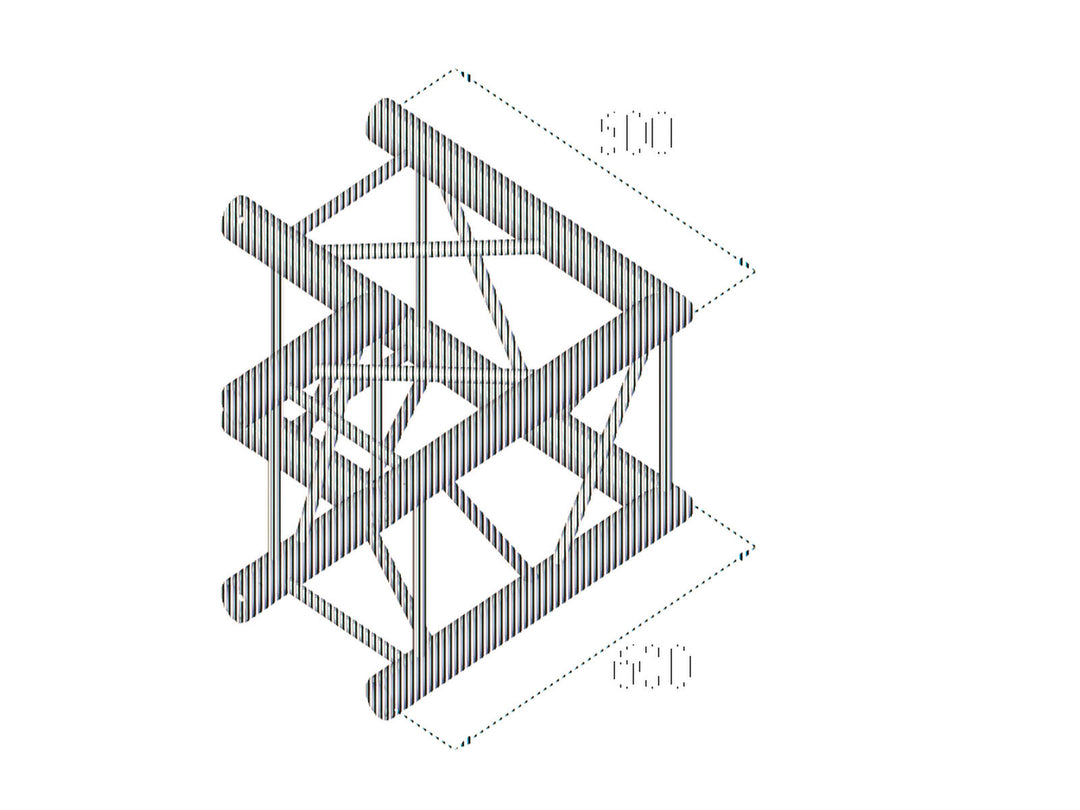 ALUTRUSS QUADLOCK TQ390-QQC21 2-vägshörn 90°