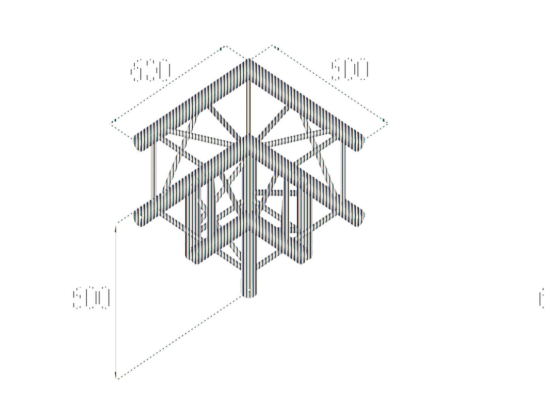 ALUTRUSS QUADLOCK TQ390-QQL30 3-vägshörn 90°