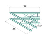 Alutruss QUADLOCK 6082C-19 2-vägs hörn (45°)