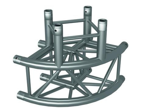 Alutruss QUADLOCK 6082C-30R 3-vägs T-styck