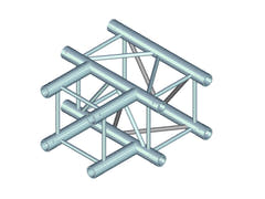 ALUTRUSS QUADLOCK QL-ET34 T-35 3-vägs T-stycke