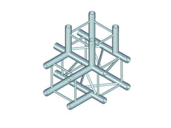 ALUTRUSS QUADLOCK QL-ET34 T-42 4-vägs T-stycke