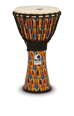 Toca Djembe Freestyle Rope Tuned - African Sunset (SFDJ-10AFS)