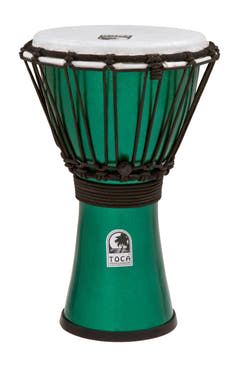 Toca Djembe Freestyle Colorsound - metallisk grön (TFCDJ-7MG)