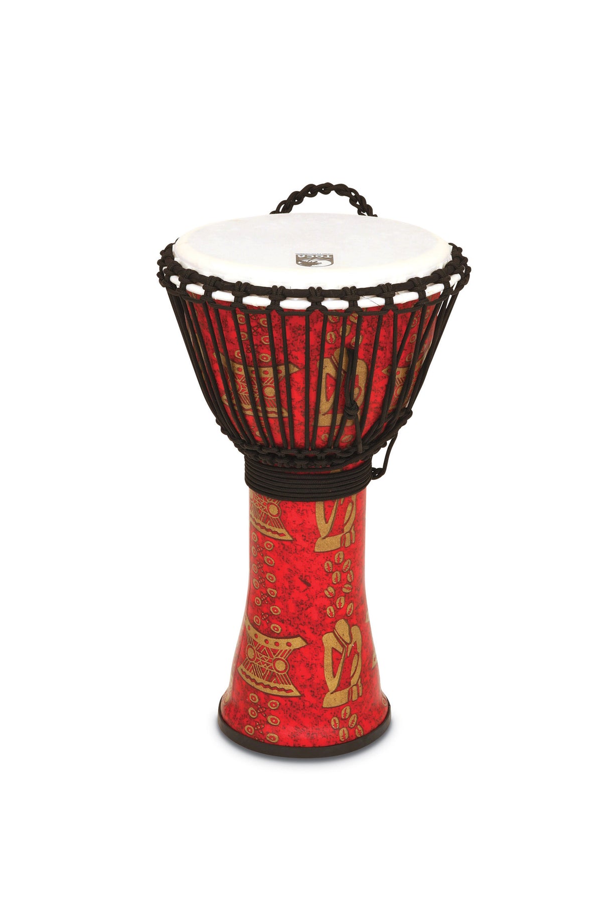 Toca Djembe Freestyle II Rope Tuned - Mörkröd (TF2DJ-10R)