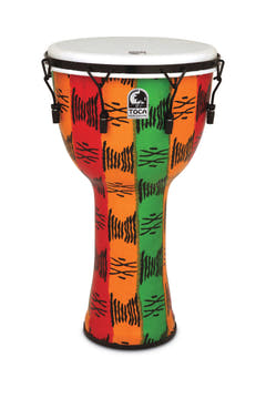 Toca Djembe Freestyle II Mekaniskt stämd - African Sunset (TF2DM-14AFSB)