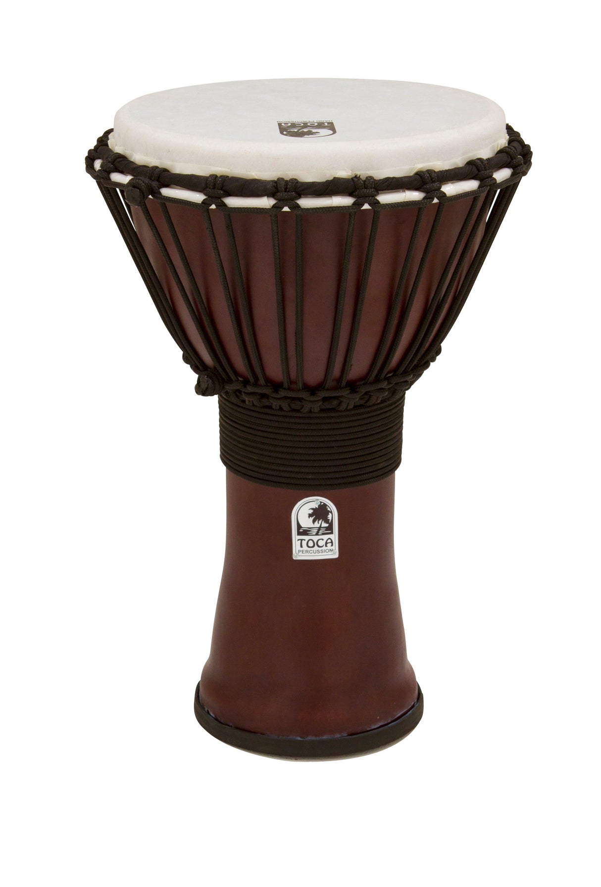 Toca Djembe Freestyle II Rope Tuned - Dark Red (TF2DJ-9R)