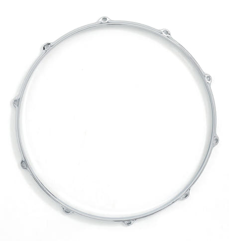 Gibraltar Die Cast Hoops virveltrumma resonanssida-sargar - SC-1408SSD (14"/ 8 hål)
