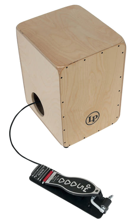 Latin Percussion Cajon Matador inbyggd pedal (LP1400NWP)
