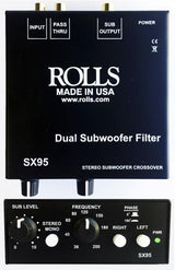 ROLLS SX95 Stereo-subwooferdelningsfilter