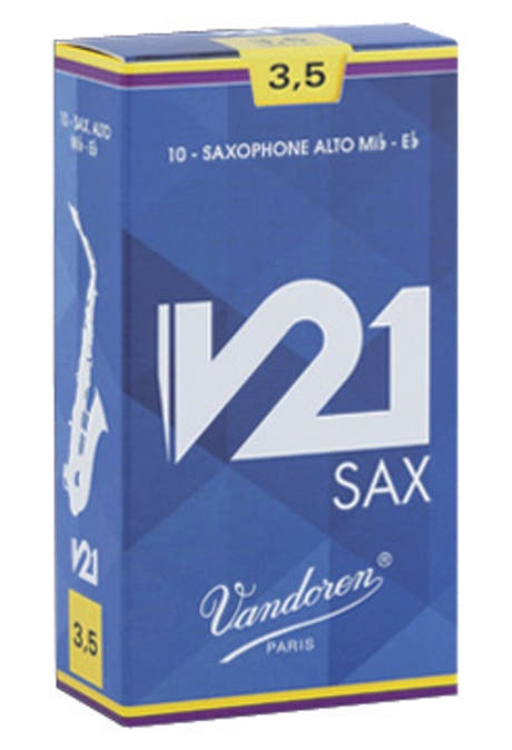 Vandoren Reeds Alt Saxophone V21 - 3 1/2