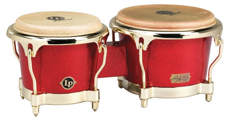 Latin Percussion Bongo Galaxy i glasfiber Fausto Cuevas III Signature (LP794V-ARG)