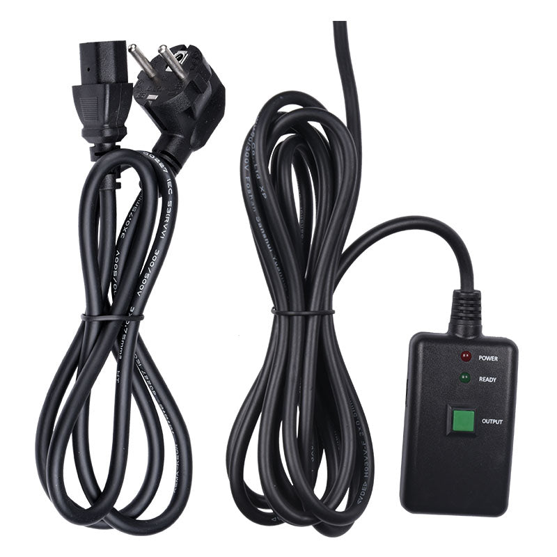 Light4Me Black 900 Rökmaskin 700W med trådbunden fjärrkontroll
