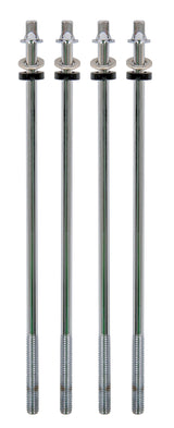 Latin Percussion spännskruvar Brazilian Caixa - LP3212 - Chrome, 4 delar (LP3922)