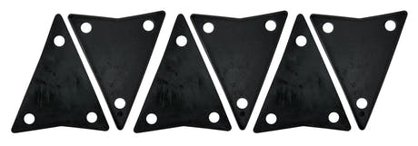 Latin Percussion conga-hårdvara Plastpad för sidoplatta - Galaxy (3-hål) (LP630)