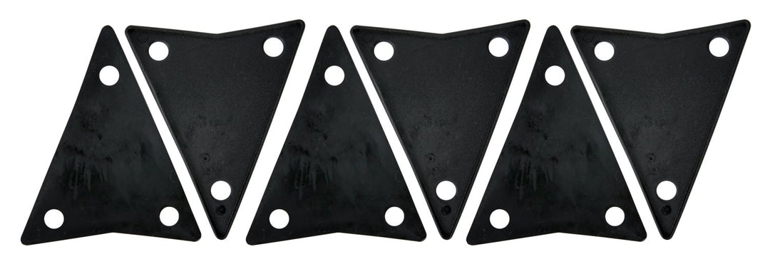 Latin Percussion conga-hårdvara Plastpad för sidoplatta - Galaxy (3-hål) (LP630)