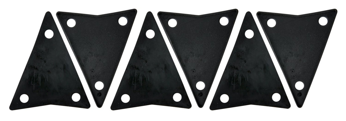 Latin Percussion conga-hårdvara Plastpad för sidoplatta - Galaxy (3-hål) (LP630)