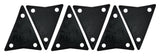 Latin Percussion conga-hårdvara Plastpad för sidoplatta - Galaxy (3-hål) (LP630)