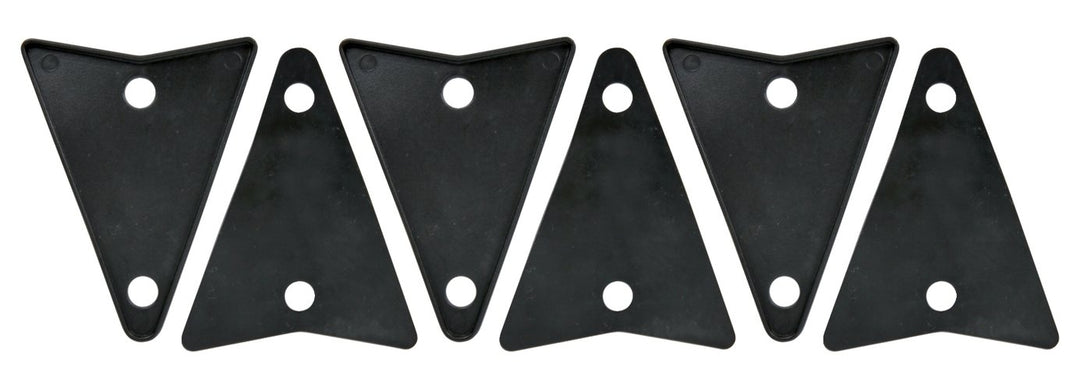 Latin Percussion congahårdvara plastpad för sidoplåt - Classic (2-hål) (LP631)