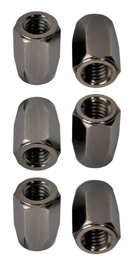 LP952-BN Super Nuts 3/8" muttrar, borstad nickel, 6 st.