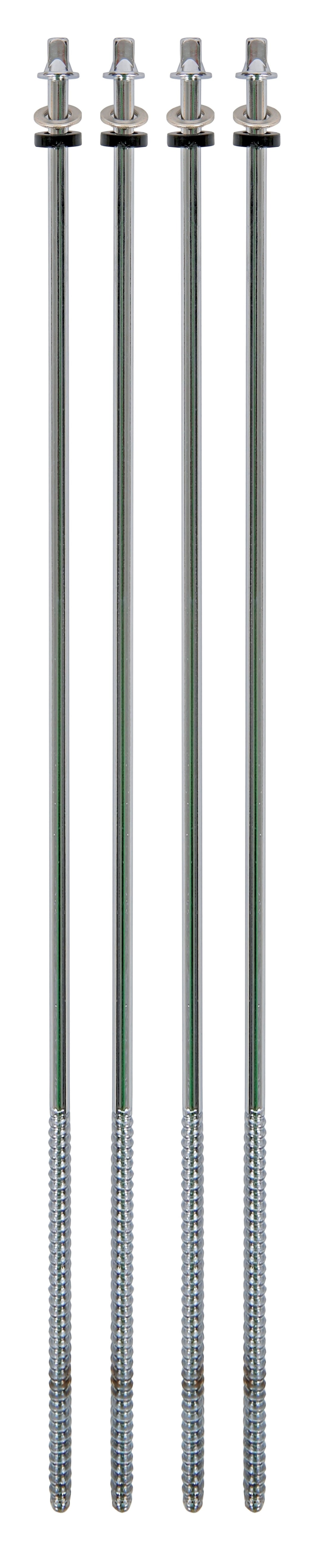 Latin Percussion Spännskruvar till brasiliansk Surdo - LP3018 LP3020 LP3118 LP3120 - Krom, 4 st (LP3920)