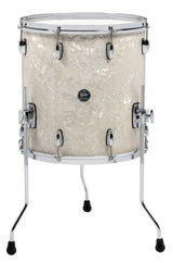 Gretsch Renown Maple golvtom 16" x 16", Vintage Pearl