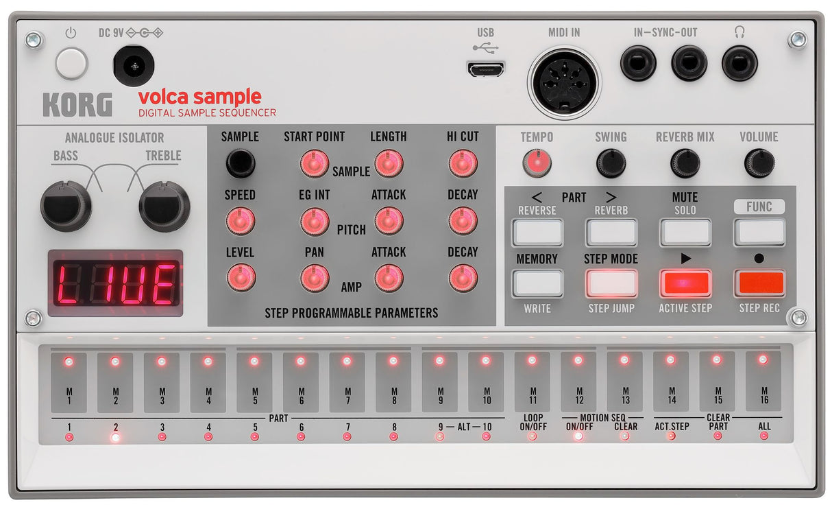 Korg Volca Sample 2 (Nästa Gen)
