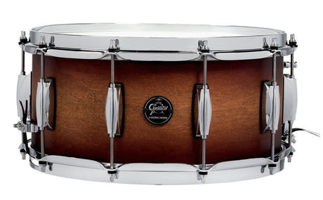 Gretsch Renown Maple virveltrumma 14" x 6,5", Satin Tobacco Burst