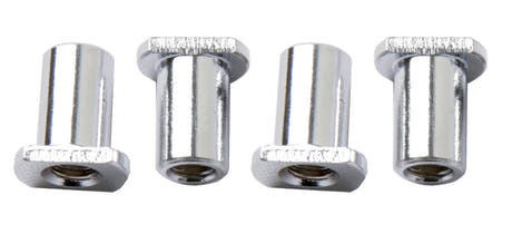Latin Percussion Stämhylsor & spännstänger, tillbehör Gängade hylsor, brasiliansk Top Tuning - LP3110 LP3112 Repinique - LP3018 LP3020 LP3118 LP3120 Surdo - LP3408 Cuica - LP3212 Caixa - LP3314 Timbau - Krom (LP3935)