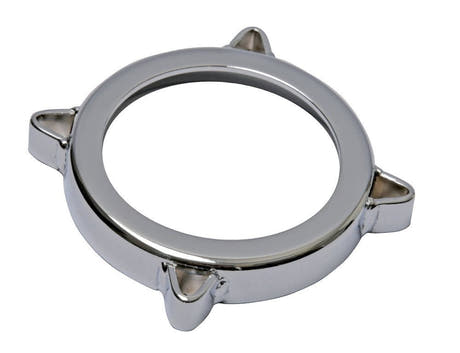 LPM931 bottenring 4 1/4" för LPMC-minibongos, krom