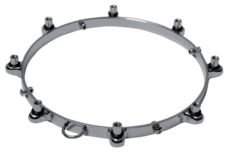 Latin Percussion Brasiliansk Cuica i mässing med hoops LP3408 - Underring | 8 hål (LP3938)