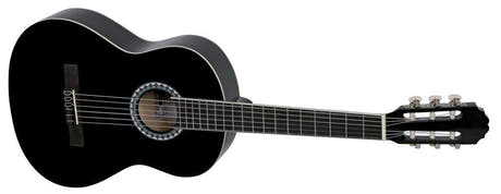 VGS BasicPlus klassisk gitarr 3/4, svart