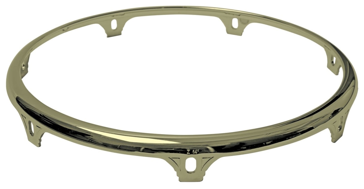 Latin Percussion Hooped Conga Comfort Curve II - Z Series (förlängd krage) - Guld - 14" Super Tumba | 7 hål (LP775B)