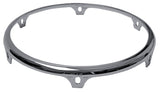 Latin Percussion Hooped Conga Comfort Curve II - Z Series (Extended Collar) - Krom - 12 1/2" Tumba | 6 hål (LP774A)