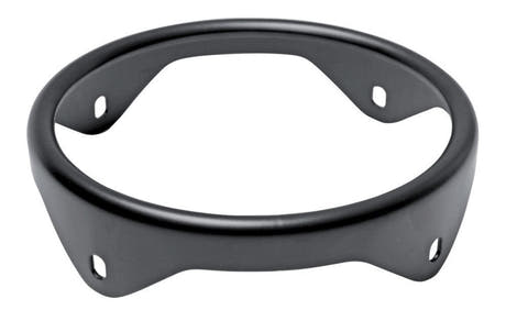 LP663A City EZ Curve bongoring 6", svart pulverlackerad