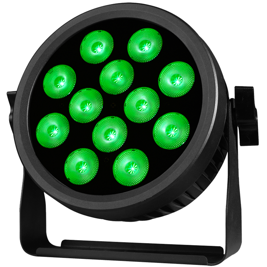 Light4Me Cree Alu Quad Par 12 LED PAR Spotlight 12x12W RGBW