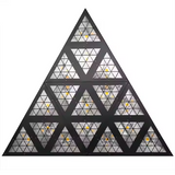 LIGHT4ME TRIANGIS LED ljuseffekt 64x2W RGBA axel