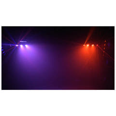 LIGHT4ME T-BAR LASER STROBE LED PAR DERBY UV IR multieffekt