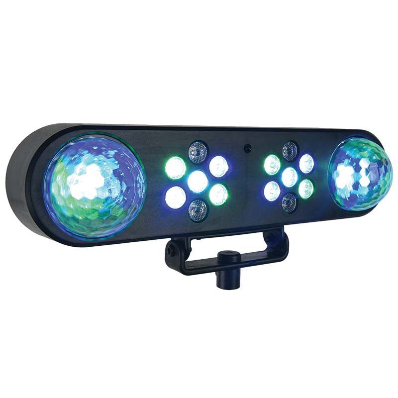 LIGHT4ME MAGIC BAR diskokulleeffekt LED PAR + stativ + fjärrkontroll