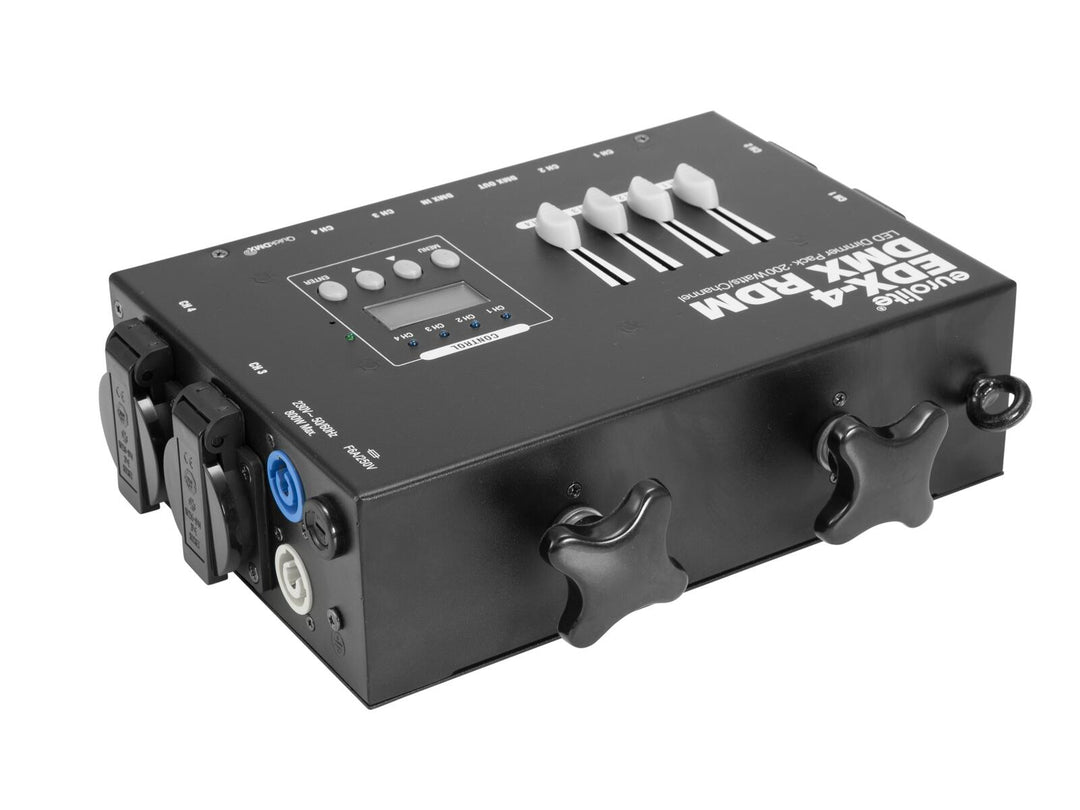 EUROLITE EDX-4 DMX RDM LED-dimmer Pack