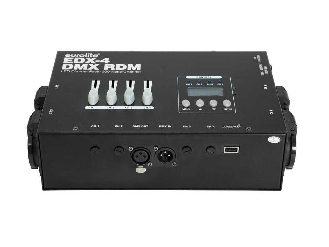 EUROLITE EDX-4 DMX RDM LED-dimmer Pack