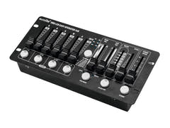 EUROLITE Set 4x LED PAR-56 HCL bk + fodral + styrenhet