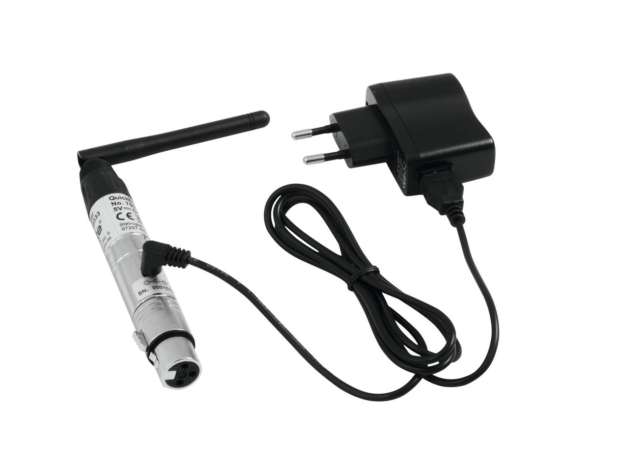 Eurolite QuickDMX trådlös DMX-mottagare