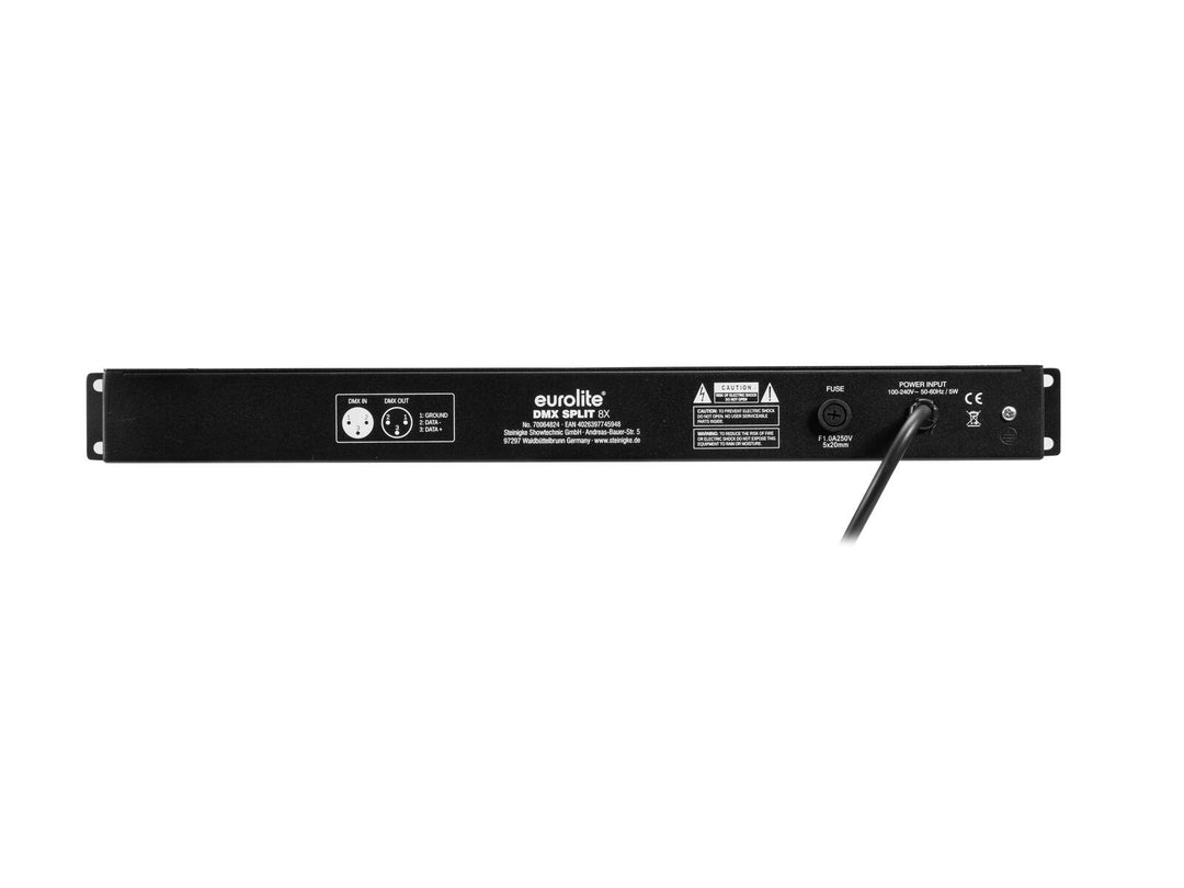 EUROLITE DMX Split 8X Splitter 3-polig