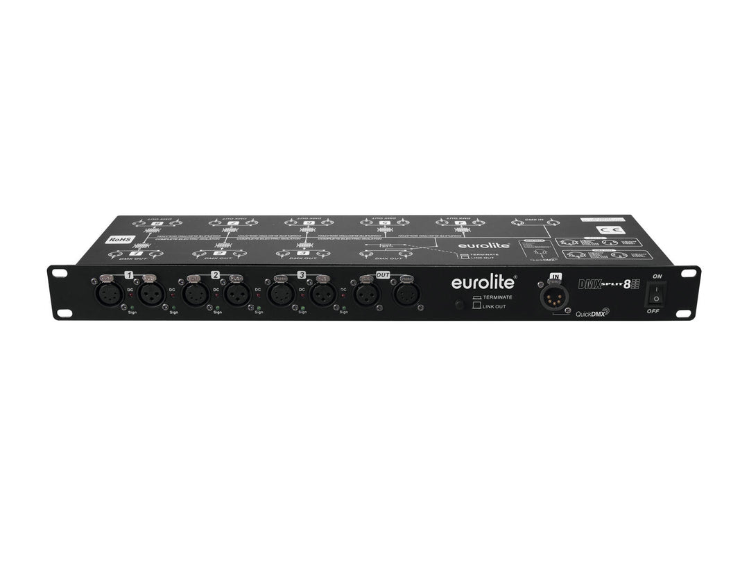 EUROLITE DMX Split 8X-splitter
