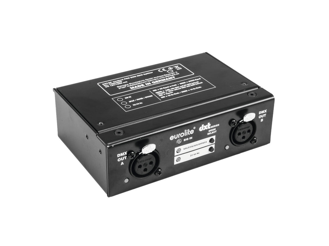 EUROLITE DXT-SP 1in/2out PRO DMX RDM-splitter