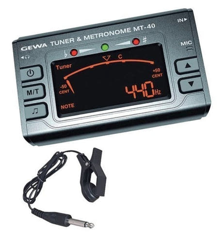 GEWA MT-40 stämapparat, metronom och tongenerator
