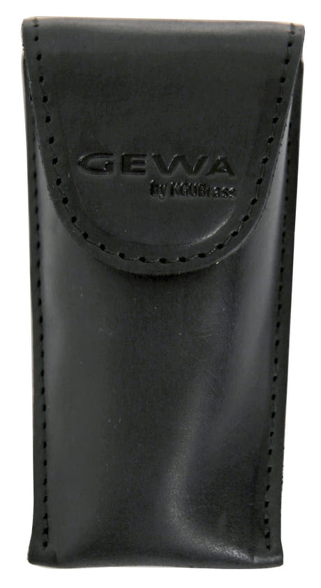 GEWA Crazy Horse Trumpet Single för 1 trumpetmunstycke, svart